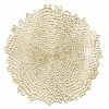 15 in. Gold Blossom Vinyl Placemat (4-Pack) by Amscan 1 15 in. Gold Blossom Vinyl Placemat (4-Pack) by Amscan -Table Linens Shop amscan placemats 670854 19 64 1000