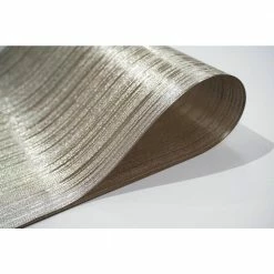 Emery Champagne Metallic Reversible Rectangular Placemats (Set of 4) by Dainty Home 8 Emery Champagne Metallic Reversible Rectangular Placemats (Set of 4) by Dainty Home -Table Linens Shop beige cream dainty home placemats 4em1218ch 4f 1000