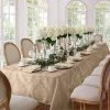 60 in. W x 84 in. L Oblong Beige Barcelona Damask Fabric Tablecloth by Elrene -Table Linens Shop beige cream elrene tablecloths 21034bge 64 1000