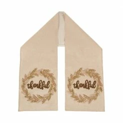 72 in. L Embroidered Thanksgiving Tabletop Runner by Glitzhome