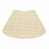 Fishnet 19 in. x 13 in. Ivory PVC Covered Jute Wedge Placemat (Set of 6) by Kraftware -Table Linens Shop beige cream kraftware placemats 11349 64 1000