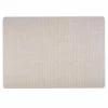 Easy Care Shell/Rectangle 17 in. x 12 in. Opal Vinyl Placemats (Set of 6) by DASCO -Table Linens Shop beige cream placemats hd22 016 64 1000
