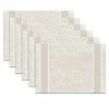 17 in. x 12 in. Beige Vinyl Placemats (Set of 6) by DASCO