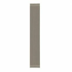 Chelsea 14 in. W x 90 in. L Beige Solid Polyester Table Runner by Unbranded