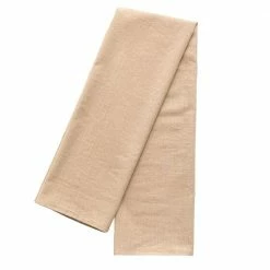 52 in. x 70 in. Rectangle Natural, Beige/Cream Solid Color 100% Pure Linen Washable Tablecloth by DEERLUX -Table Linens Shop beige cream tablecloths qi003989 5270 nc 1f 1000