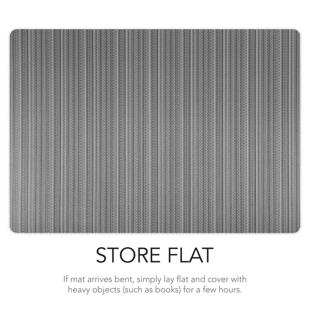 17 in. x 12 in. Easy Care Plaza/Rectangle Granite Vinyl Placemats (Set of 6) by DASCO 7 17 in. x 12 in. Easy Care Plaza/Rectangle Granite Vinyl Placemats (Set of 6) by DASCO - Image 5