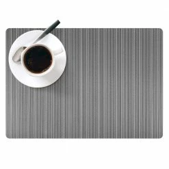 17 in. x 12 in. Easy Care Plaza/Rectangle Granite Vinyl Placemats (Set of 6) by DASCO