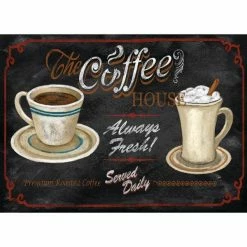 Coffee House 18 in. W x 13 in. L Polypropylene 4-pack Placemat Set by Unbranded -Table Linens Shop blacks placemats m581137 c3 1000