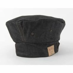 Adjustable Vintage Draper Denim Chef's Toque, Blue by ASD Living