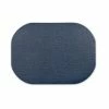 Easy Care Ocean/Oval 17 in. x 12 in. Cobalt Vinyl Placemats (Set of 6) by DASCO -Table Linens Shop blues dasco placemats hd22 003 64 1000