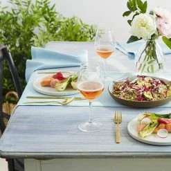 Silkmax 16 in. W x 55 in. L Dyed Light 100% Pure Cotton Premium Quality Table Runner with Washable Panama Weave Pattern by Fab Glass and Mirror 20 Silkmax 16 in. W x 55 in. L Dyed Light 100% Pure Cotton Premium Quality Table Runner with Washable Panama Weave Pattern by Fab Glass and Mirror -Table Linens Shop blues fab glass and mirror table runners tr dysl 44 1000