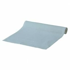 Silkmax 16 in. W x 55 in. L Dyed Light 100% Pure Cotton Premium Quality Table Runner with Washable Panama Weave Pattern by Fab Glass and Mirror