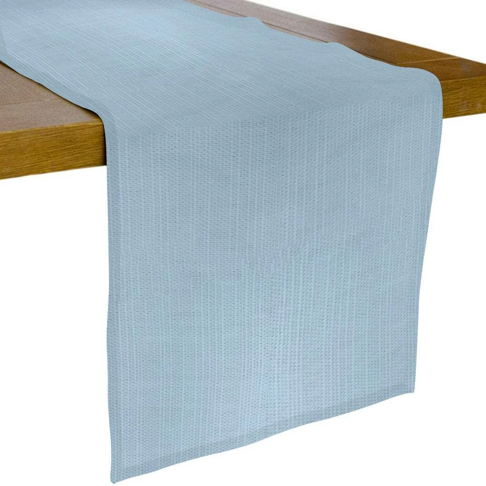 Silkmax 16 in. W x 55 in. L Dyed Light 100% Pure Cotton Premium Quality Table Runner with Washable Panama Weave Pattern by Fab Glass and Mirror 7 Silkmax 16 in. W x 55 in. L Dyed Light 100% Pure Cotton Premium Quality Table Runner with Washable Panama Weave Pattern by Fab Glass and Mirror - Image 5