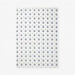 Victorian Floral Blue Cotton Kitchen Towel by The Company Store 8 Victorian Floral Blue Cotton Kitchen Towel by The Company Store -Table Linens Shop blues kitchen towels 80040f os blue 40 1000