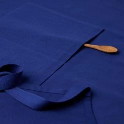 Solid Dyed Cobalt Blue 32 in. L x 28 in. W Cotton Twill Apron by KitchenAid -Table Linens Shop blues kitchenaid aprons ap015831tdec 408 4f 1000