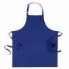 Solid Dyed Cobalt Blue 32 in. L x 28 in. W Cotton Twill Apron by KitchenAid 1 Solid Dyed Cobalt Blue 32 in. L x 28 in. W Cotton Twill Apron by KitchenAid -Table Linens Shop blues kitchenaid aprons ap015831tdec 408 64 1000