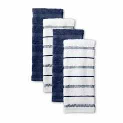 Albany Blue Willow Kitchen Towel Set (Set of 4) by KitchenAid