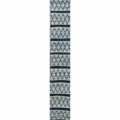 Skade 14 in.W x 72 in. D Blue and White Geometric Reversible Cotton Table Runner by LR Home 13 Skade 14 in.W x 72 in. D Blue and White Geometric Reversible Cotton Table Runner by LR Home -Table Linens Shop blues lr home table runners rugsa98740ind1260 c3 1000