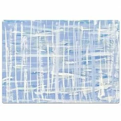 17 in. x 12 in. Blues Vinyl Placemats (Set of 6) by DASCO 7 17 in. x 12 in. Blues Vinyl Placemats (Set of 6) by DASCO -Table Linens Shop blues placemats hd22 022 4f 1000