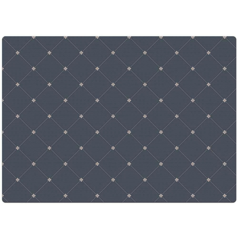 17 in. x 12 in. Blues Vinyl Placemats (Set of 6) by DASCO 5 17 in. x 12 in. Blues Vinyl Placemats (Set of 6) by DASCO - Image 3