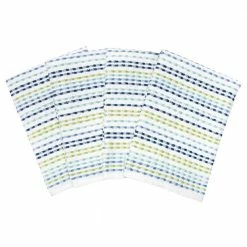 Cool Pebble Cotton Terry Bar Mop Kitchen Towel Set of 4 by RITZ