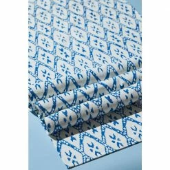 Neemrana Table Runner, Placemats and Napkins Set by GAURI KOHLI 10 Neemrana Table Runner, Placemats and Napkins Set by GAURI KOHLI -Table Linens Shop blues table runners gk71012 4f 1000