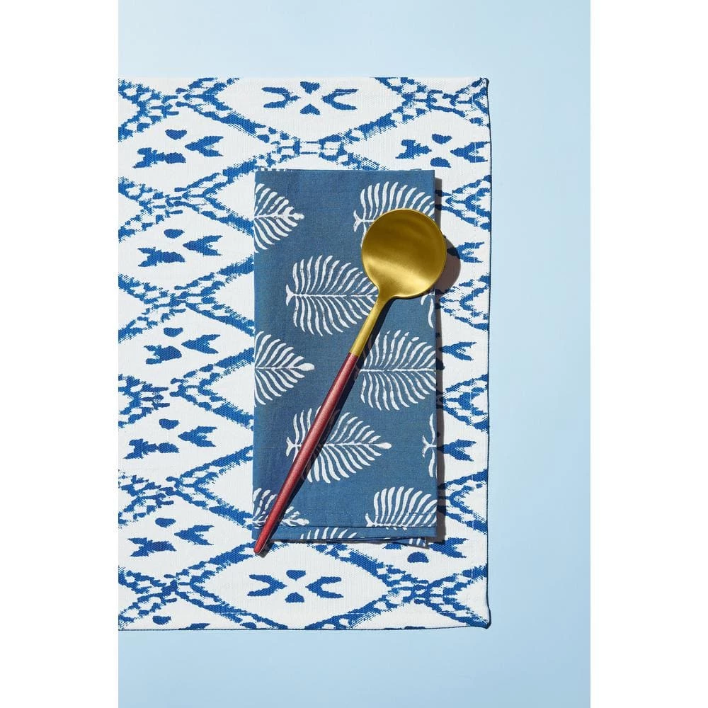 Neemrana Table Runner, Placemats and Napkins Set by GAURI KOHLI 4 Neemrana Table Runner, Placemats and Napkins Set by GAURI KOHLI - Image 2