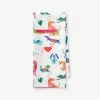 Company Cotton Novelty Dogs Blues Animal Print Cotton Tea Towel by The Company Store -Table Linens Shop blues the company store kitchen towels 80039b 30x20 blue 64 1000