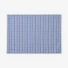 Gingham and Stripe Yarn-Dyed Blue Cotton Placemats (Set of 4) by The Company Store -Table Linens Shop blues the company store placemats 80037c os blue 64 1000