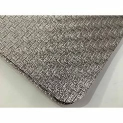 Cambria Bronze Metallic Faux Leather Rectangular Placemats (Set of 4) by Dainty Home -Table Linens Shop browns tans dainty home placemats 4ca1218br 4f 1000