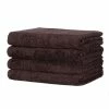 Brown Greek Key Cotton Kitchen Towel Set (Set of 4) by CONTEXT