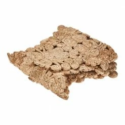 Natural Tan 1 ft. 4 in. x 6 ft. 8 in. Organic Jute Table Runner by LR Home 11 Natural Tan 1 ft. 4 in. x 6 ft. 8 in. Organic Jute Table Runner by LR Home -Table Linens Shop browns tans lr home table runners natur32018nat1468 1f 1000