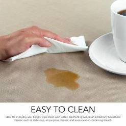 Easy Care Beachy/Rectanlge 17 in x 12 in. Tan Vinly Placemats (Set of 6) by DASCO -Table Linens Shop browns tans placemats hd22 009 1f 1000