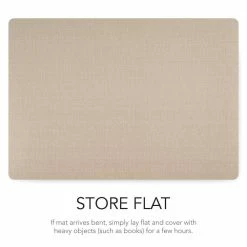 Easy Care Beachy/Rectanlge 17 in x 12 in. Tan Vinly Placemats (Set of 6) by DASCO -Table Linens Shop browns tans placemats hd22 009 44 1000