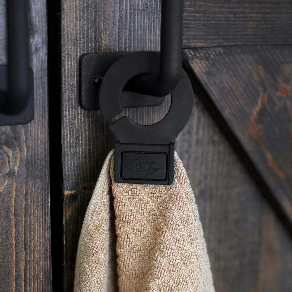 Hook and Hang Biscotti Woven Cotton Kitchen Towel (Set of 2) by RITZ 4 Hook and Hang Biscotti Woven Cotton Kitchen Towel (Set of 2) by RITZ - Image 2