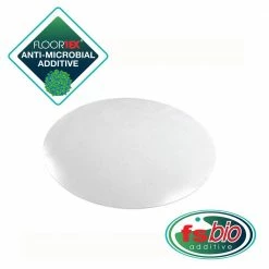 12 in. x 12 in. Clear Anti-Microbial Vinyl Round Placemats (Set of 2) by HOMETEX -Table Linens Shop clear hometex placemats fphmtm30rv2 44 1000