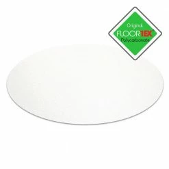 8 in. x 8 in. Clear Polycarbonate Round Placemats (Set of 2) by HOMETEX -Table Linens Shop clear placemats fpde08era2 1f 1000
