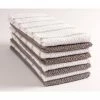Set of 8 Terry Kitchen Towels, 16 x 26 inch Absorbent Terry Dish Towels, Perfect for Soaking Up Spills, Pewter by KAF HOME