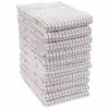 Grey Grid Terry Kitchen Towel (Set of 10) by KAF HOME