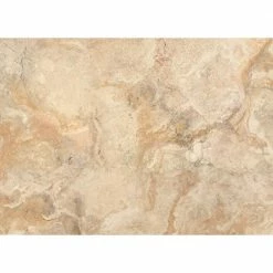 Traventine Marble 18 in. x 13 in. Grays Polypropylene Placemats (Set of 6) by Morgan Home