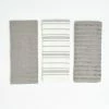 Grey Multi Stripe 100% Cotton Kitchen Towels (3 Piece Set) by NAUTICA -Table Linens Shop grays nautica kitchen towels nay013823 64 1000