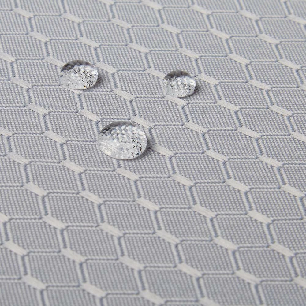 McKenna 15 in. W x 90 in. L Dove Grey Solid Polyester Table Runner by TOWN & COUNTRY LIVING 6 McKenna 15 in. W x 90 in. L Dove Grey Solid Polyester Table Runner by TOWN & COUNTRY LIVING - Image 4