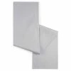 McKenna 15 in. W x 90 in. L Dove Grey Solid Polyester Table Runner by TOWN & COUNTRY LIVING