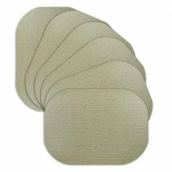 Easy Care Cabana/Oval 17 in. x 12 in. Jade Vinyl Placemats (Set of 6) by DASCO 9 Easy Care Cabana/Oval 17 in. x 12 in. Jade Vinyl Placemats (Set of 6) by DASCO -Table Linens Shop greens dasco placemats hd22 002 4f 1000