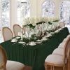 60 in. W x 120 in. L Hunter Denley Stripe Damask Fabric Tablecloth by Elrene 1 60 in. W x 120 in. L Hunter Denley Stripe Damask Fabric Tablecloth by Elrene -Table Linens Shop greens elrene tablecloths 21063hun 64 1000