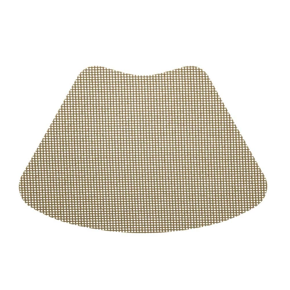 Fishnet 19 in. x 13 in. Moss PVC Covered Jute Wedge Placemat (Set of 6) by Kraftware 3 Fishnet 19 in. x 13 in. Moss PVC Covered Jute Wedge Placemat (Set of 6) by Kraftware