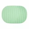 Fishnet 17 in. x 12 in. Green Ash PVC Covered Jute Oval Placemat (Set of 6) by Kraftware -Table Linens Shop greens kraftware placemats 40046 64 1000