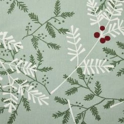 Holiday Berry Sprig 20 in. x 20 in. Green Cotton Napkins (Set of 4) by The Company Store 19 Holiday Berry Sprig 20 in. x 20 in. Green Cotton Napkins (Set of 4) by The Company Store -Table Linens Shop greens the company store cloth napkins napkin rings 83201d os green 4f 1000