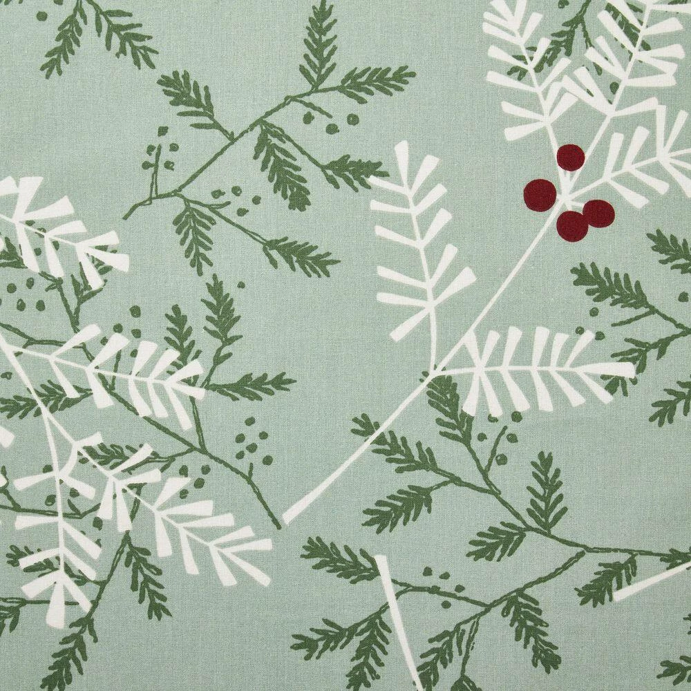 Holiday Berry Sprig 20 in. x 20 in. Green Cotton Napkins (Set of 4) by The Company Store 11 Holiday Berry Sprig 20 in. x 20 in. Green Cotton Napkins (Set of 4) by The Company Store - Image 9