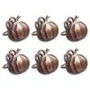 Harvest Copper Pumpkin Napkin Ring (Set of 6) by DII 1 Harvest Copper Pumpkin Napkin Ring (Set of 6) by DII -Table Linens Shop metallics dii cloth napkins napkin rings camz30168 64 1000